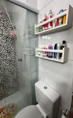 Apartamento à venda com 50m², 2 quartos e 1 vaga Apartamento à venda com 50m², 2 quartos e 1 vagaBanheiro