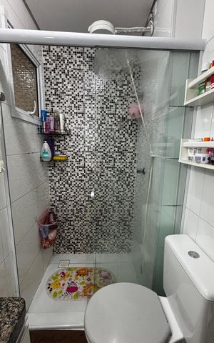 Apartamento à venda com 50m², 2 quartos e 1 vaga Apartamento à venda com 50m², 2 quartos e 1 vagaBanheiro