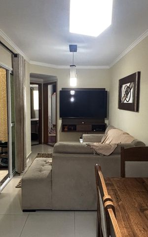 Apartamento à venda com 50m², 2 quartos e 1 vaga Apartamento à venda com 50m², 2 quartos e 1 vagaSala - Sala de Jantar