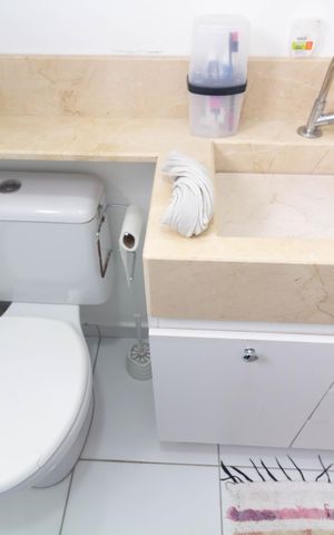 Apartamento para alugar com 47m², 2 quartos e 1 vaga Apartamento para alugar com 47m², 2 quartos e 1 vagaBanheiro