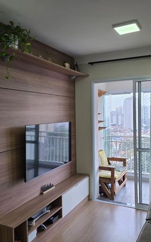 Apartamento à venda com 62m², 2 quartos e 1 vaga Apartamento à venda com 62m², 2 quartos e 1 vagaSala
