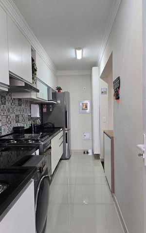 Apartamento à venda com 62m², 2 quartos e 1 vaga Apartamento à venda com 62m², 2 quartos e 1 vagaCozinha e Área de Serviço