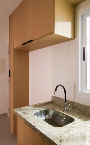 Apartamento para alugar com 25m², 1 quarto e sem vaga Apartamento para alugar com 25m², 1 quarto e sem vagaCozinha