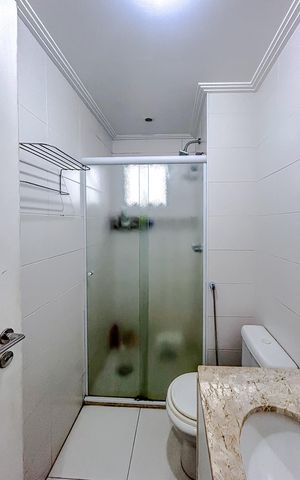Apartamento à venda com 243m², 4 quartos e 4 vagasBanheiro da Suíte 2