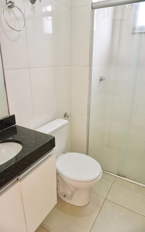 Apartamento à venda com 65m², 2 quartos e 2 vagas Apartamento à venda com 65m², 2 quartos e 2 vagasBanheiro da Suíte