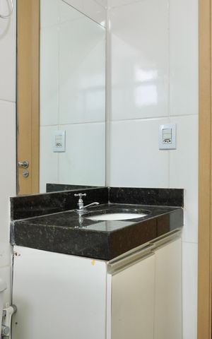 Apartamento à venda com 65m², 2 quartos e 2 vagas Apartamento à venda com 65m², 2 quartos e 2 vagasBanheiro Social