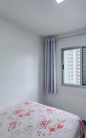 Apartamento à venda com 62m², 3 quartos e 1 vagaQuarto 1