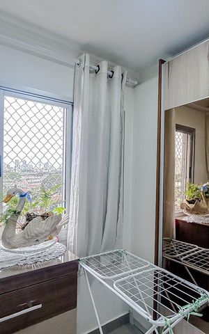 Apartamento à venda com 62m², 3 quartos e 1 vagaQuarto 3