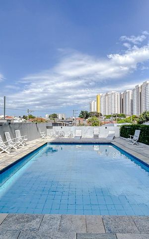 Apartamento à venda com 62m², 3 quartos e 1 vagaÁrea comum - Piscina