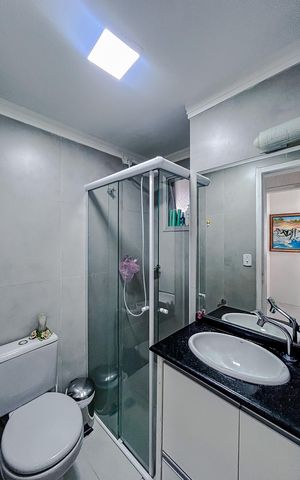 Apartamento à venda com 62m², 3 quartos e 1 vagaBanheiro