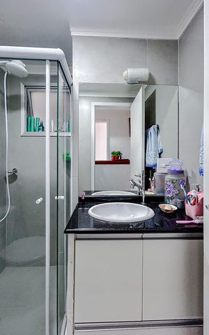 Apartamento à venda com 62m², 3 quartos e 1 vagaBanheiro