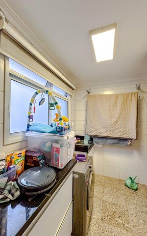 Apartamento à venda com 220m², 3 quartos e 4 vagasÁrea de Serviço