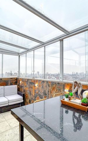Apartamento à venda com 220m², 3 quartos e 4 vagasÁrea gourmet