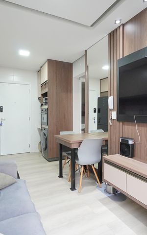 Apartamento à venda com 45m², 2 quartos e sem vagaSala