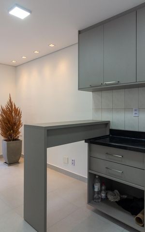 Apartamento à venda com 37m², 1 quarto e 1 vaga Apartamento à venda com 37m², 1 quarto e 1 vagaSala/Cozinha