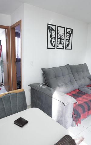 Apartamento à venda com 39m², 2 quartos e 1 vaga