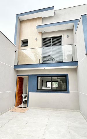 Casa à venda com 80m², 3 quartos e 2 vagasGaragem
