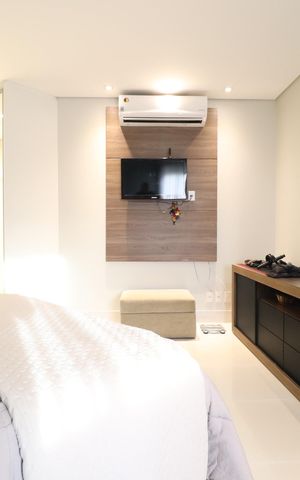 Casa de condomínio para alugar com 319m², 3 quartos e 4 vagasQuarto 1 - Suíte
