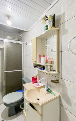 Casa à venda com 120m², 2 quartos e 1 vaga Casa à venda com 120m², 2 quartos e 1 vagaBanheiro