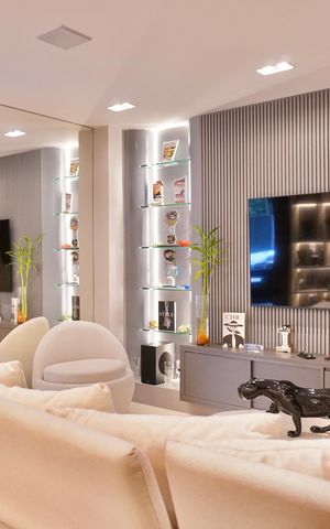 Apartamento à venda com 145m², 2 quartos e 2 vagas Apartamento à venda com 145m², 2 quartos e 2 vagasSala
