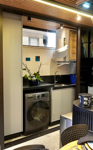 Apartamento à venda com 145m², 2 quartos e 2 vagas Apartamento à venda com 145m², 2 quartos e 2 vagasLavanderia
