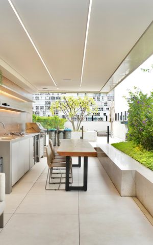Apartamento à venda com 145m², 2 quartos e 2 vagas Apartamento à venda com 145m², 2 quartos e 2 vagasÁrea comum - Área Gourmet