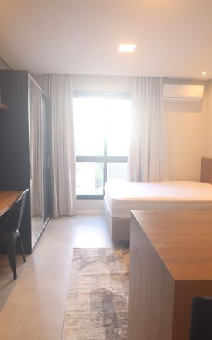 Studio à venda com 25m², 1 quarto e sem vagaSala/Quarto/Cozinha
