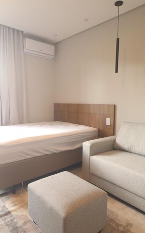 Studio à venda com 25m², 1 quarto e sem vagaSala/Quarto/Cozinha