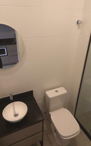Studio à venda com 25m², 1 quarto e sem vagaBanheiro