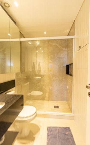 Apartamento à venda com 120m², 3 quartos e 2 vagas Apartamento à venda com 120m², 3 quartos e 2 vagasBanheiro Social