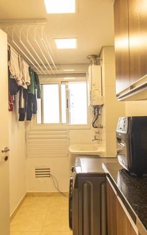 Apartamento à venda com 120m², 3 quartos e 2 vagas Apartamento à venda com 120m², 3 quartos e 2 vagasÁrea de Serviço