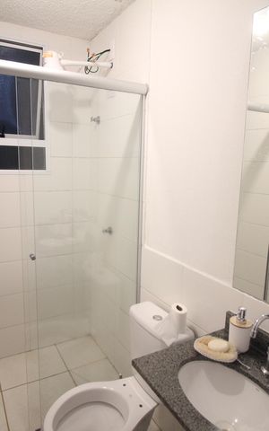 Apartamento à venda com 52m², 2 quartos e 1 vagaBanheiro
