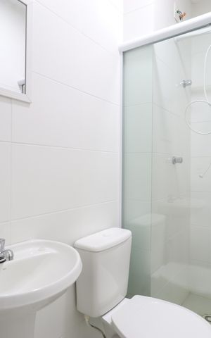Apartamento para alugar com 28m², 1 quarto e sem vagaBanheiro 
