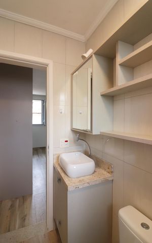Casa de condomínio à venda com 120m², 3 quartos e 2 vagasQuarto 1 - Suíte Banheiro 