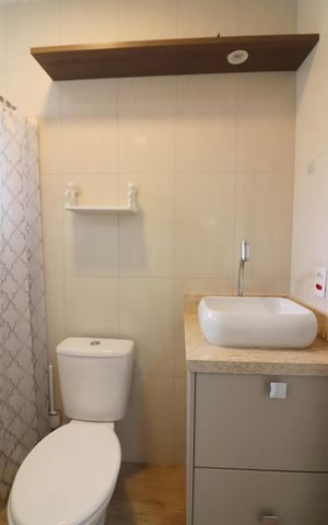 Casa de condomínio à venda com 120m², 3 quartos e 2 vagasBanheiro Social