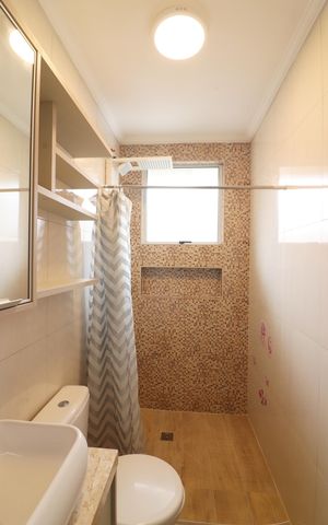 Casa de condomínio à venda com 120m², 3 quartos e 2 vagasQuarto 1 - Suíte Banheiro 