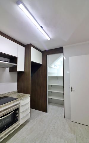 Casa de condomínio à venda com 120m², 3 quartos e 2 vagasCozinha 