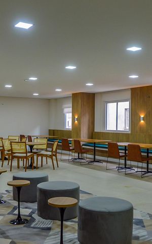 Apartamento à venda com 36m², 2 quartos e sem vagaÁrea comum - Salão de festas