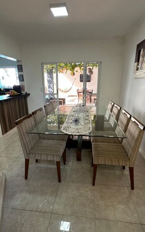 Casa de condomínio para alugar com 254m², 4 quartos e 11 vagas Casa de condomínio para alugar com 254m², 4 quartos e 11 vagasSala de Jantar