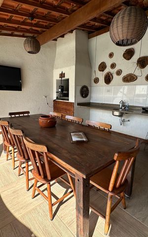 Casa de condomínio para alugar com 254m², 4 quartos e 11 vagas Casa de condomínio para alugar com 254m², 4 quartos e 11 vagasVaranda gourmet
