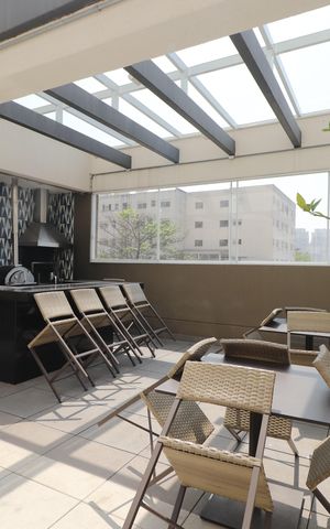 Apartamento à venda com 55m², 2 quartos e 1 vagaÁrea comum - Churrasqueira