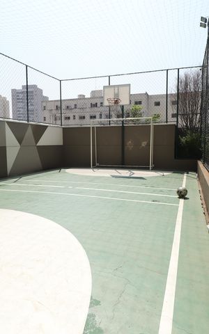 Apartamento à venda com 55m², 2 quartos e 1 vagaQuadra Esportiva