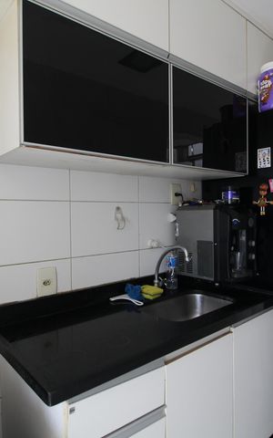 Apartamento à venda com 100m², 2 quartos e 1 vagaCozinha