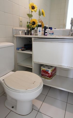 Apartamento à venda com 100m², 2 quartos e 1 vagaBanheiro Social