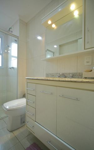 Apartamento à venda com 110m², 3 quartos e 3 vagasBanheiro Social 