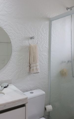 Apartamento para alugar com 155m², 3 quartos e 2 vagasBanheiro da Suíte 3