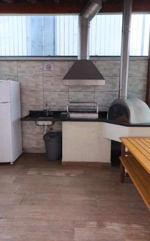 Apartamento para alugar com 155m², 3 quartos e 2 vagasÁrea comum - Churrasqueira