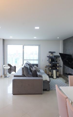 Apartamento para alugar com 155m², 3 quartos e 2 vagasSala
