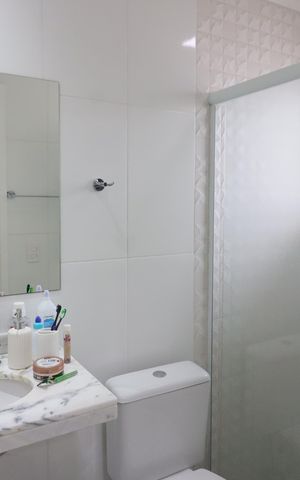 Apartamento para alugar com 155m², 3 quartos e 2 vagasBanheiro da Suíte 2