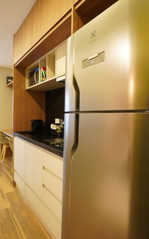 Studio para alugar com 25m², 1 quarto e sem vagaCozinha